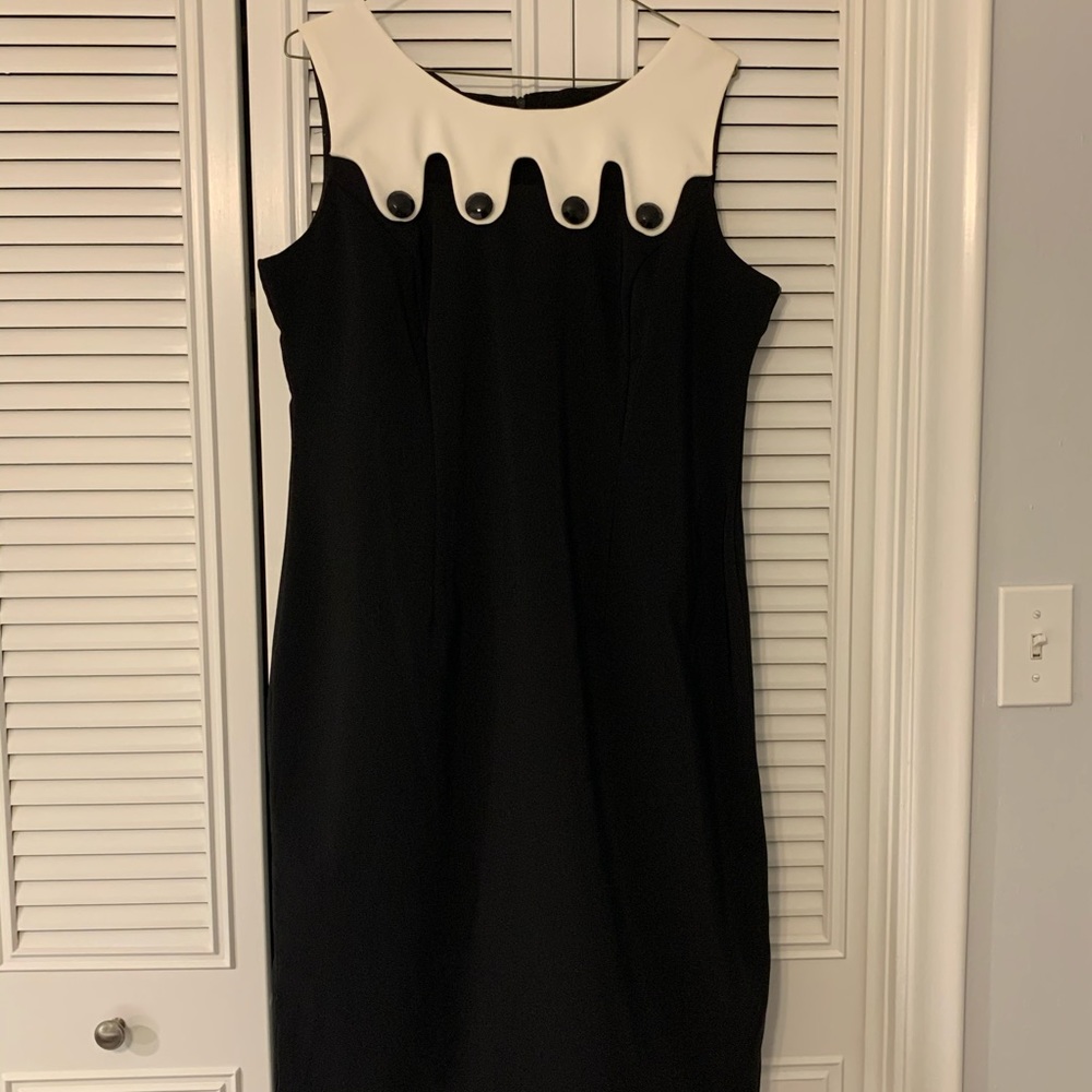 Dana Kay black dress size 12 NWT